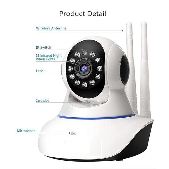 V380 Pro Smart WiFi Wireless HD CTV Security Camera
