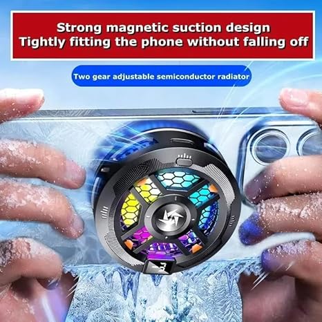 BKN SL-18 Ultra Fast -3 degree Cooling Mobile AC Fan Magnetic Radiator