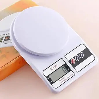 Seema Digital Kitchen Weighing Scale with LCD Display for Cooking & Baking (Pack of 1) Weighing Scale (White)