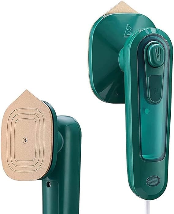 Portable Clothes Steam Iron with Strong Mist Spray, Mini Garment Steamer, Dry & Steam Ironing