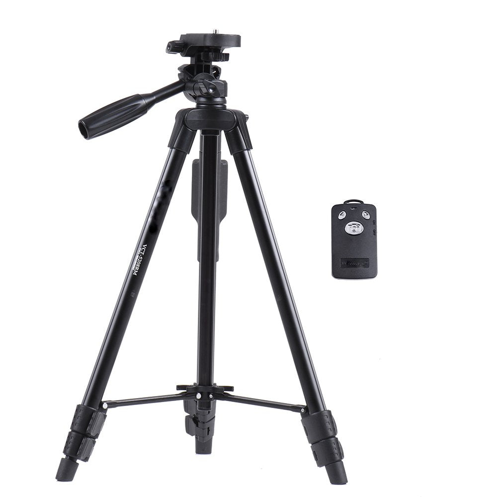 Unifree YT-3388 Professional Lightweight Aluminum Portable Tripod Stand 3 Way Head For Digital Camera Camcorder