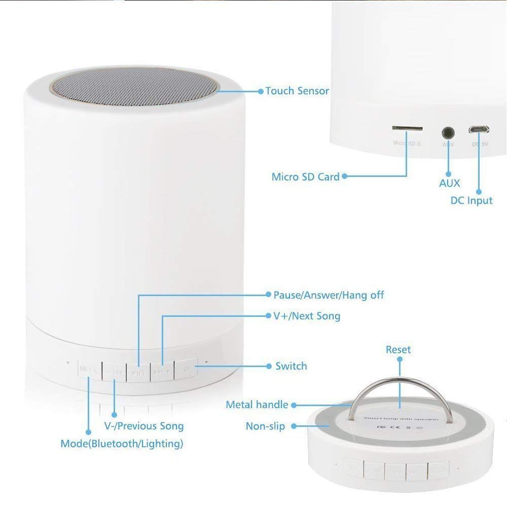 TOUCH LAMP PORTABLE SPEAKER