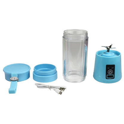 Portable Blender Cup - Electric Usb Juicer Blender for Smoothies and Shakes, 380ml, Pink by Gir Farmer