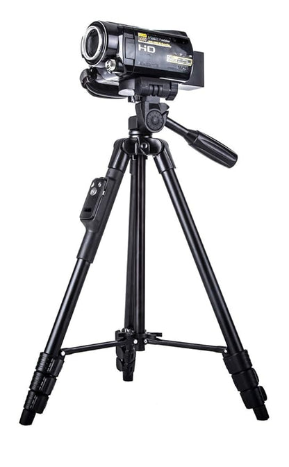 Unifree YT-3388 Professional Lightweight Aluminum Portable Tripod Stand 3 Way Head For Digital Camera Camcorder