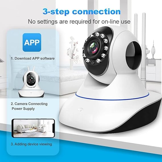 V380 Pro Smart WiFi Wireless HD CTV Security Camera