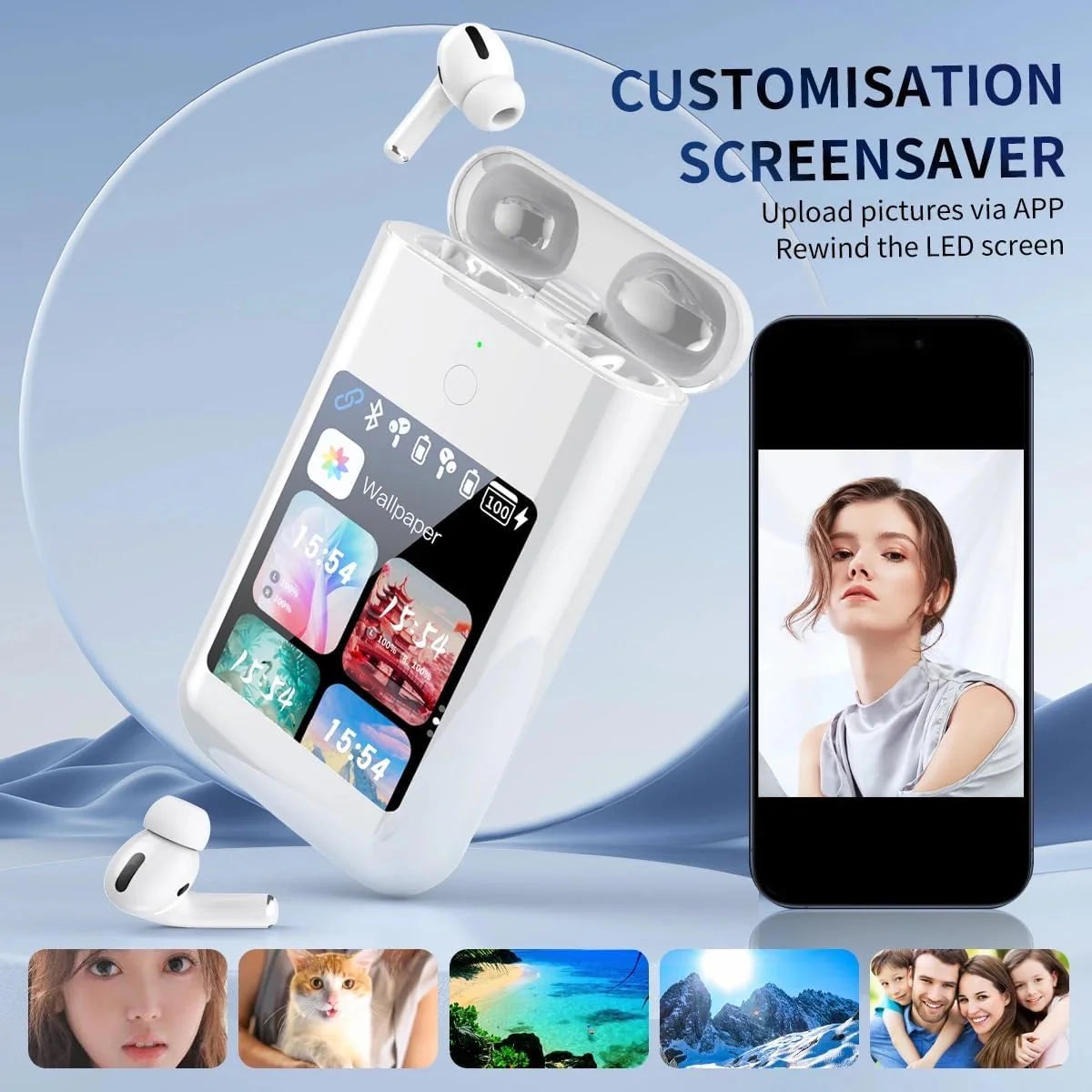 Carrying Treasure Smart Earbuds Case