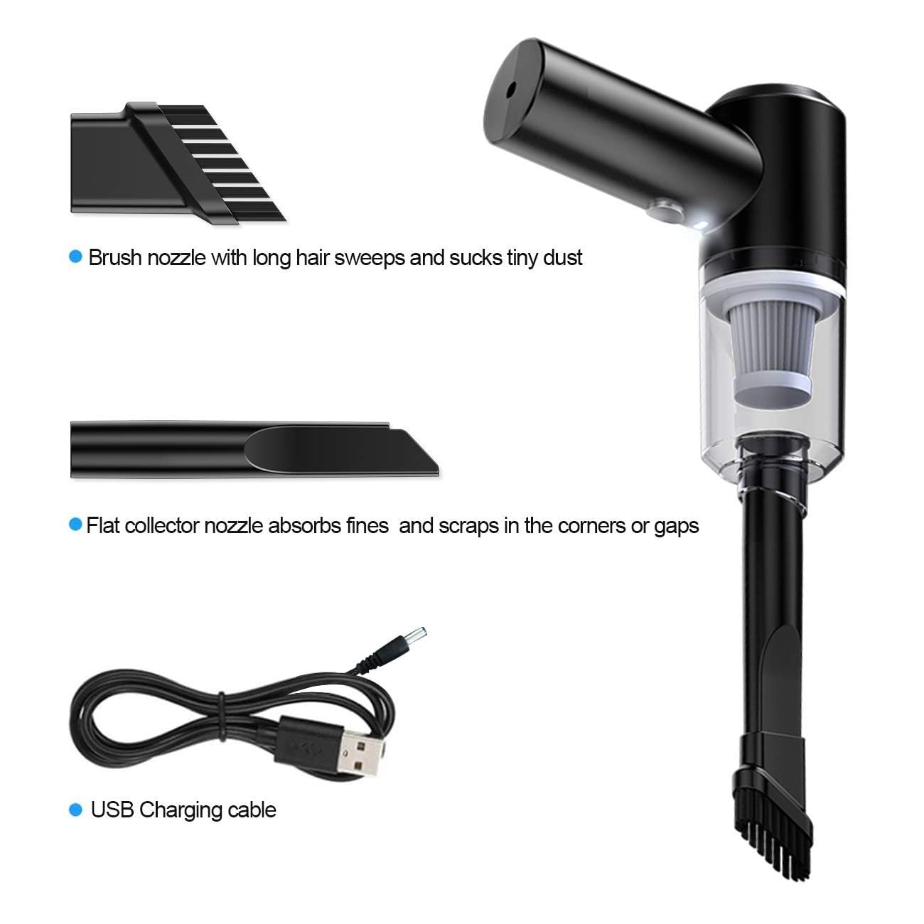 Powerful 3-in-1 Vacuum Cleaner for Car & Home
