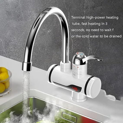 TEKCOOL Instant Electric Water Heater Faucet – Tankless Hot Water Heater for Kitchen & Bathroom