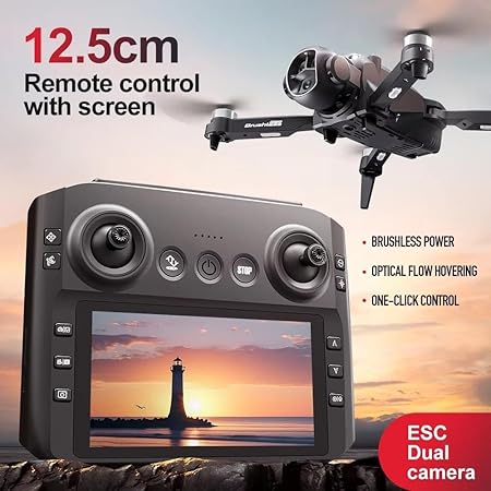 M7 Drone with Intelligent Obstacle Avoidance, Dual Camera