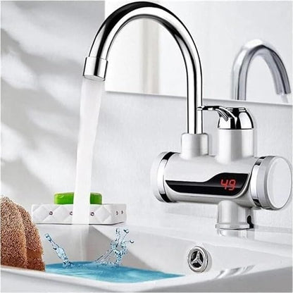 TEKCOOL Instant Electric Water Heater Faucet – Tankless Hot Water Heater for Kitchen & Bathroom