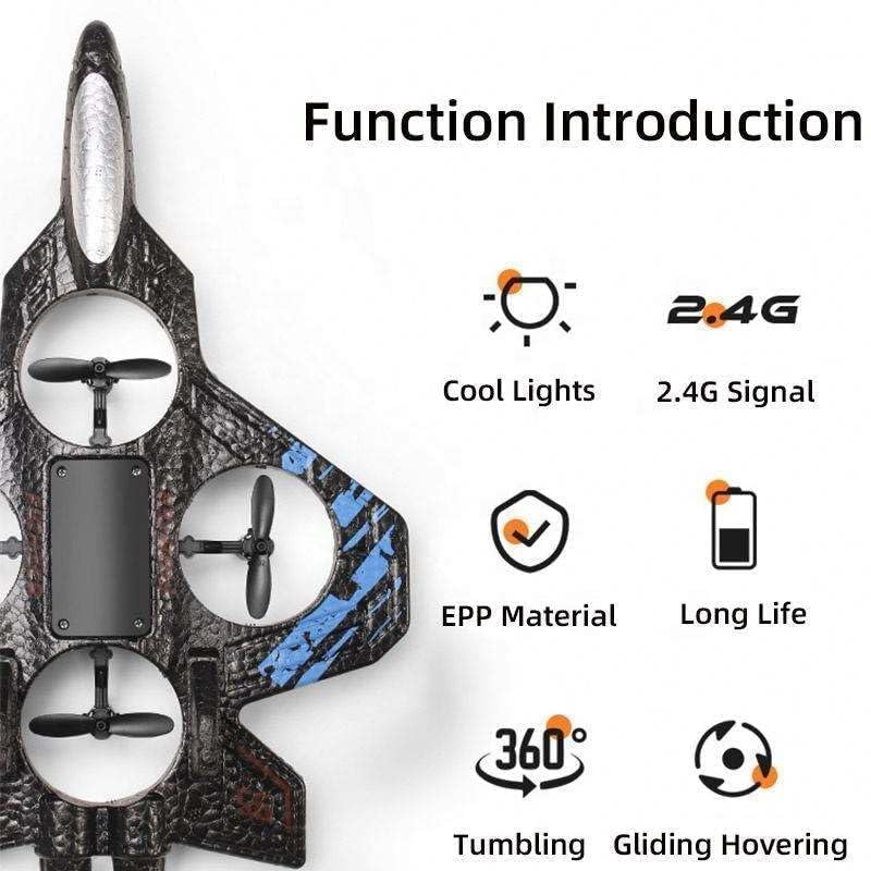 X33 Fighter Aircraft Drone - Remote Control Quadcopter