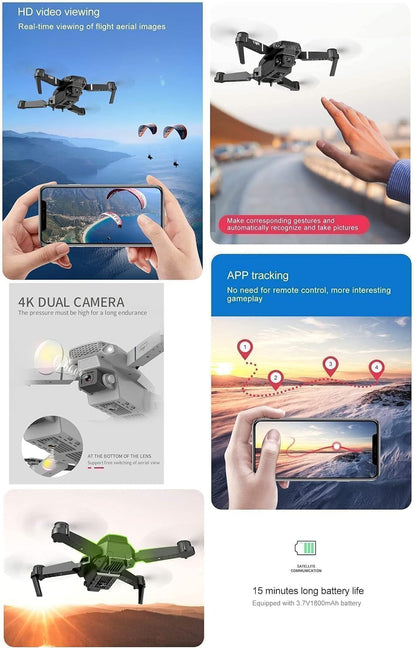 E88 Pro Drone E88 Max Dual Camera Dron Comercial Avec Telecommande De Visionnage Kids Plane Drone With 12Mp Camera