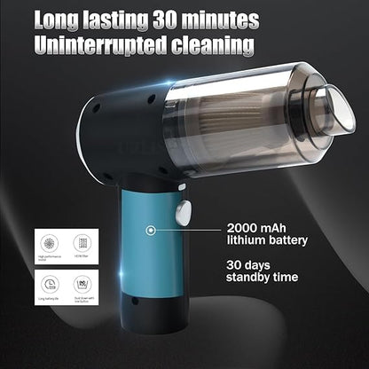 Powerful 3-in-1 Vacuum Cleaner for Car & Home