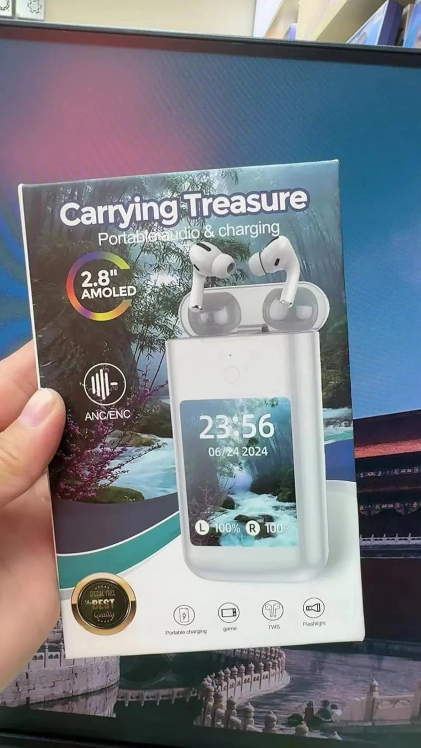 Carrying Treasure Smart Earbuds Case