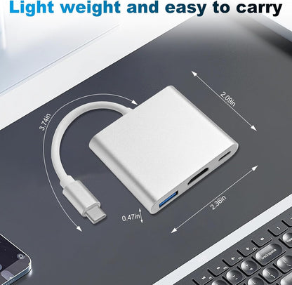 Typ c to HDMI 3 in 1 adapter