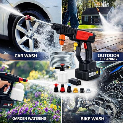 Car Washer High Pressure Gun Cordless 48V 12000mAh