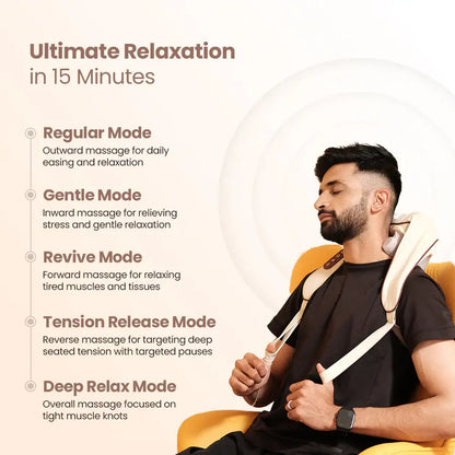 UNIQ Neck and Shoulder Massager Ultimate Neck Pain Relief Companion