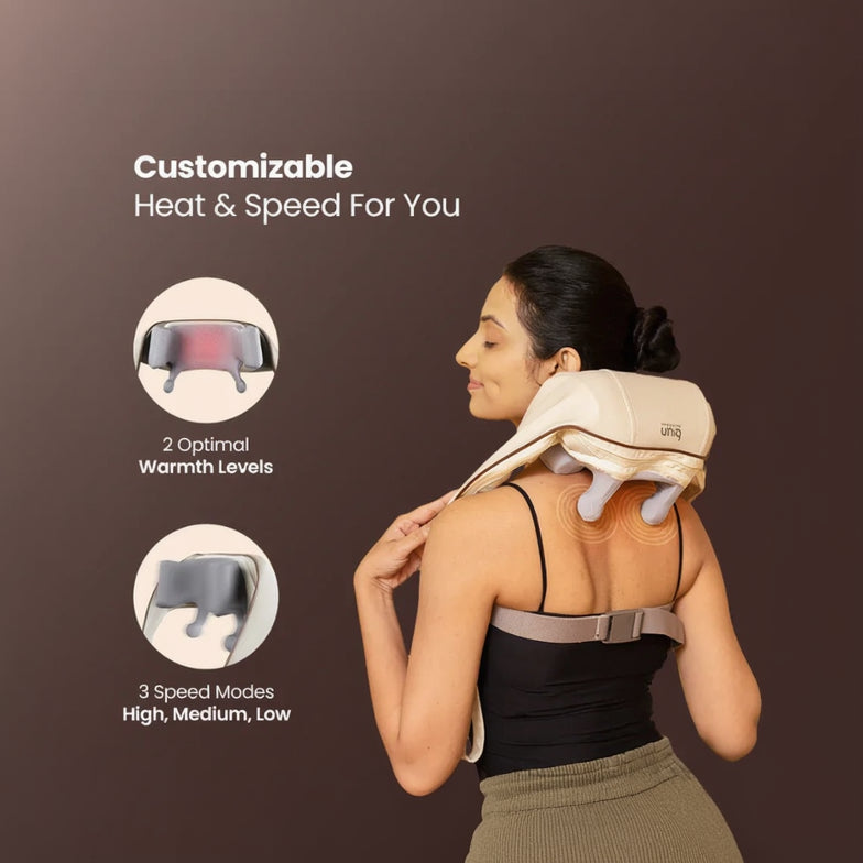 UNIQ Neck and Shoulder Massager Ultimate Neck Pain Relief Companion