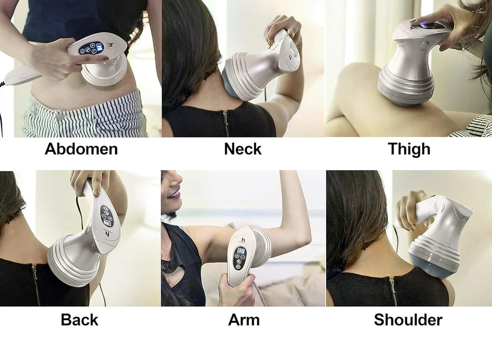 Hesley Electric Full Body Shiatsu Massager LY-652A for Pain Relief of Back, Leg and Foot