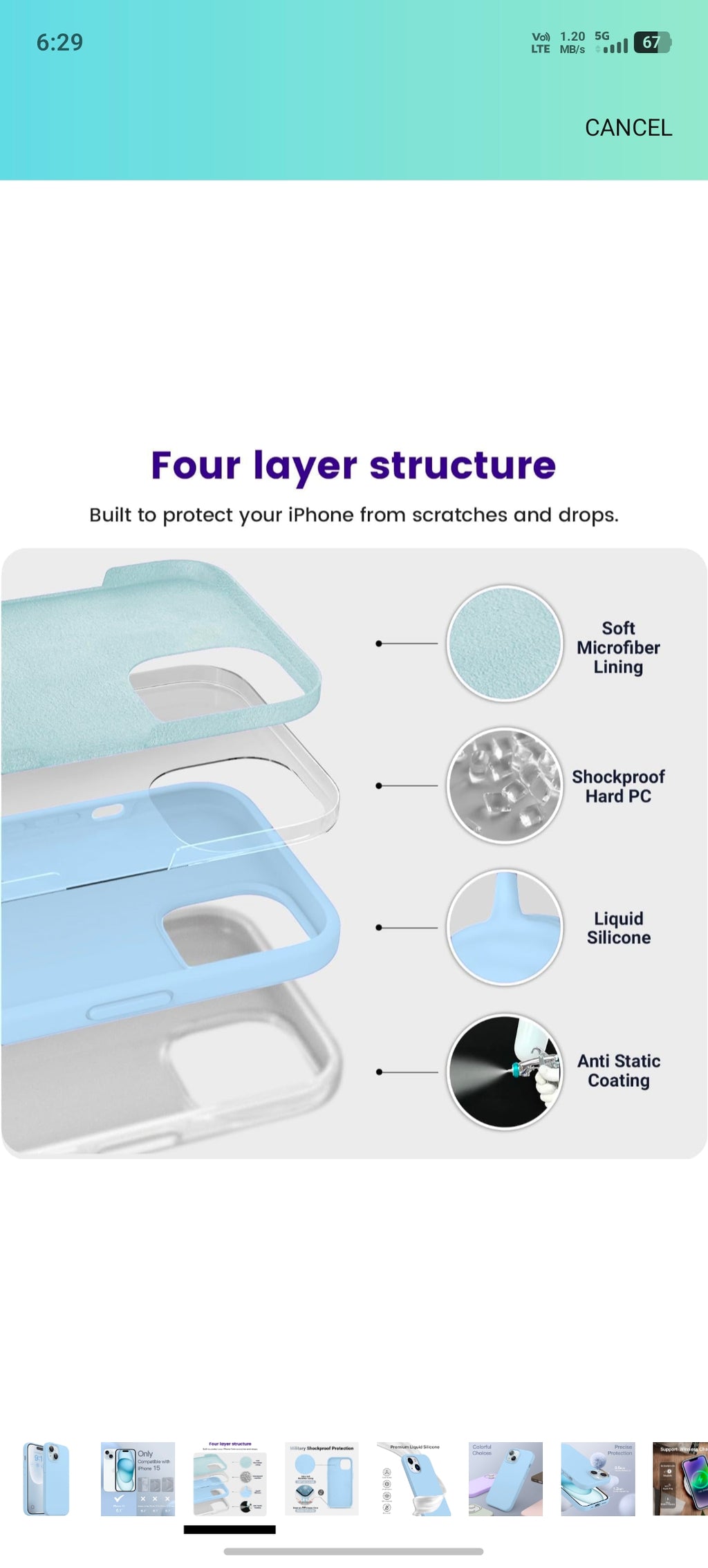 Apple iPhone Silicone MagSafe Case