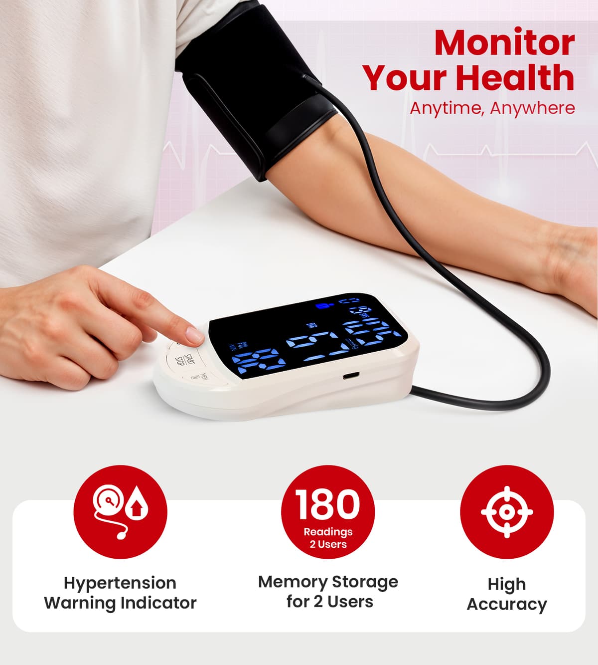 Ageasy Digital BP Monitor