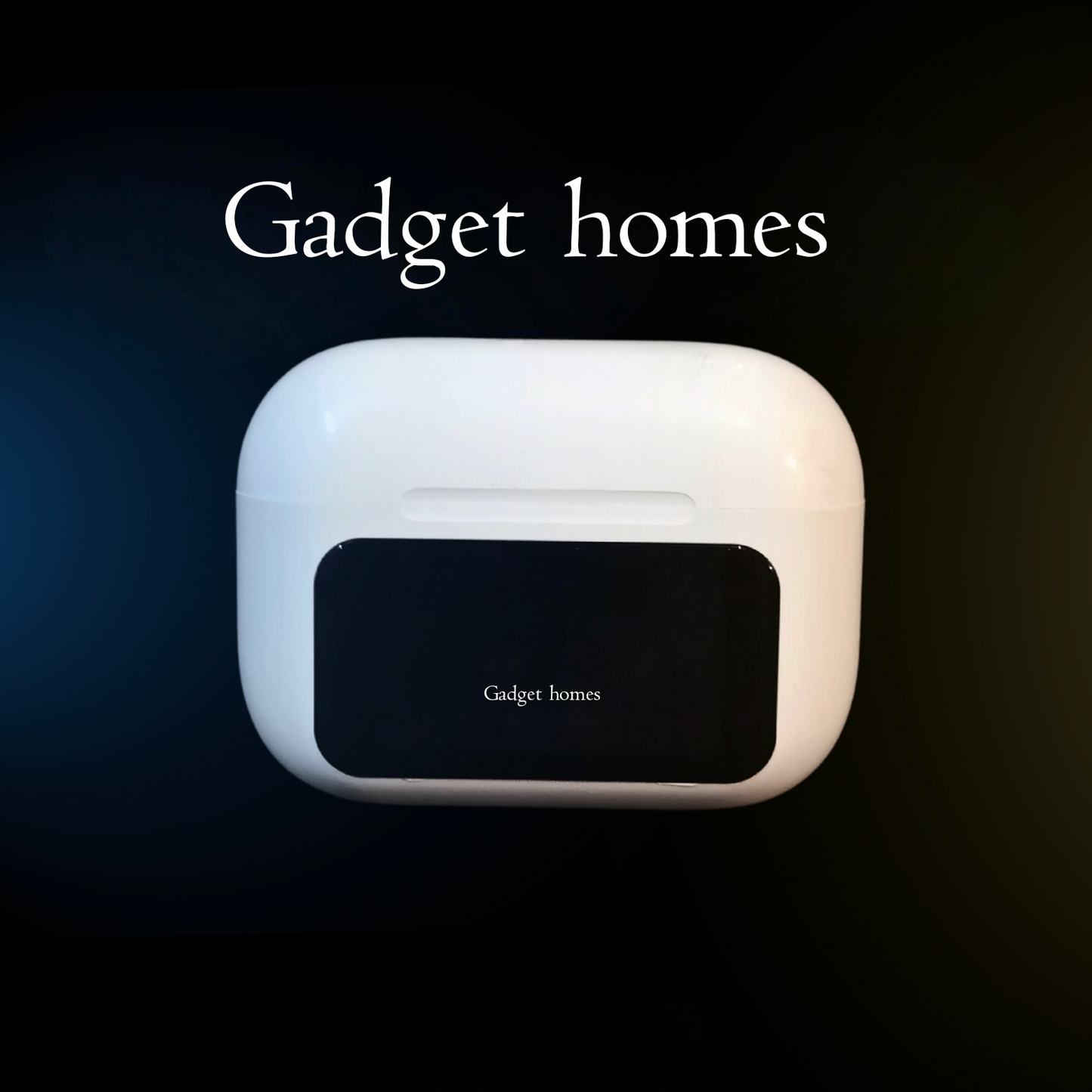 A9 Pro wireless earbuds with a smart touch screen display