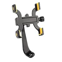 B40 Bike Mobile Holder or Phone Holder, Mobile Mount for
Bike - 360° Rotation, One-Click Lock, Anti-Shake Grip-
Aluminium Body,