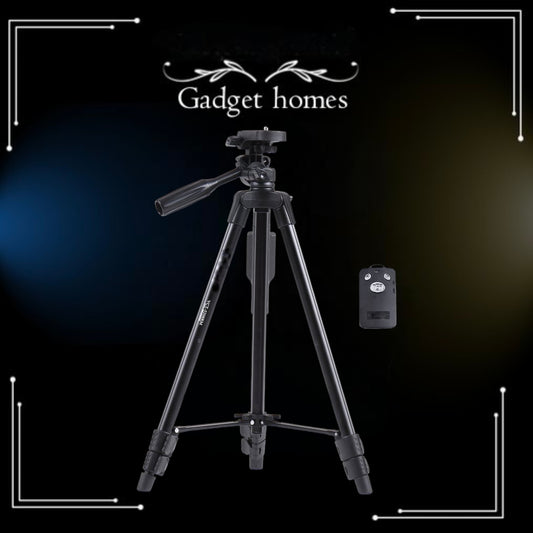 Unifree YT-3388 Professional Lightweight Aluminum Portable Tripod Stand 3 Way Head For Digital Camera Camcorder