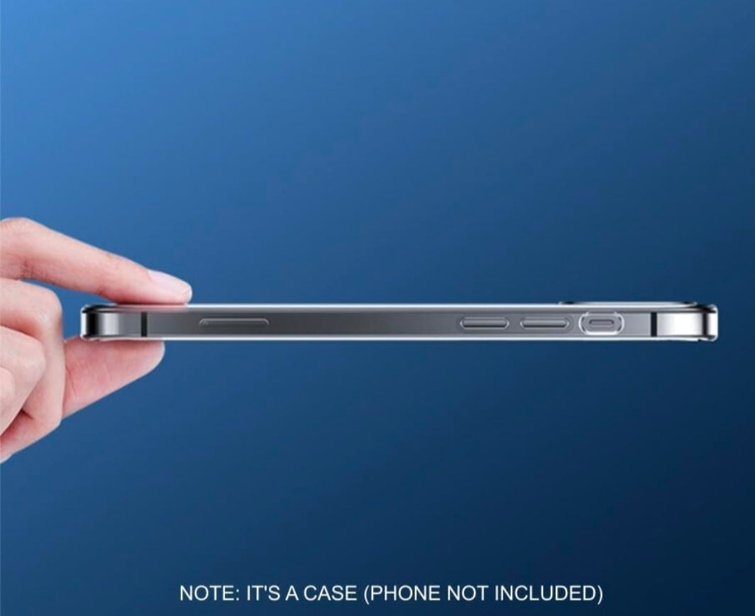 Slim Hard Shell Protective Transparent Case
Cover Compatible for all iPhones