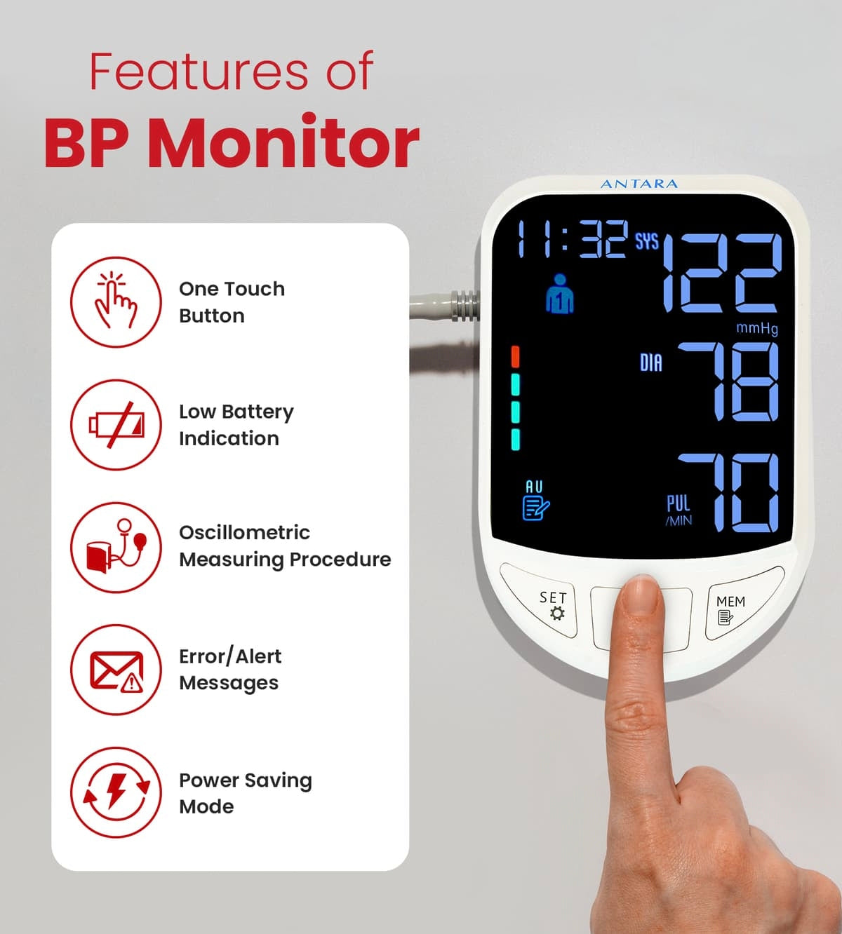 Ageasy Digital BP Monitor