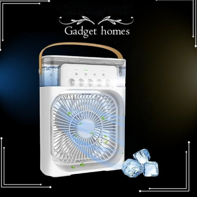 Portable Air Cooler Fan with Water Tank & USB Power