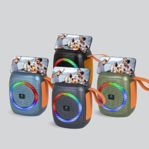 Air7 25W Bluetooth Speaker | with Free Wireless Microphone & 10M Range (black)