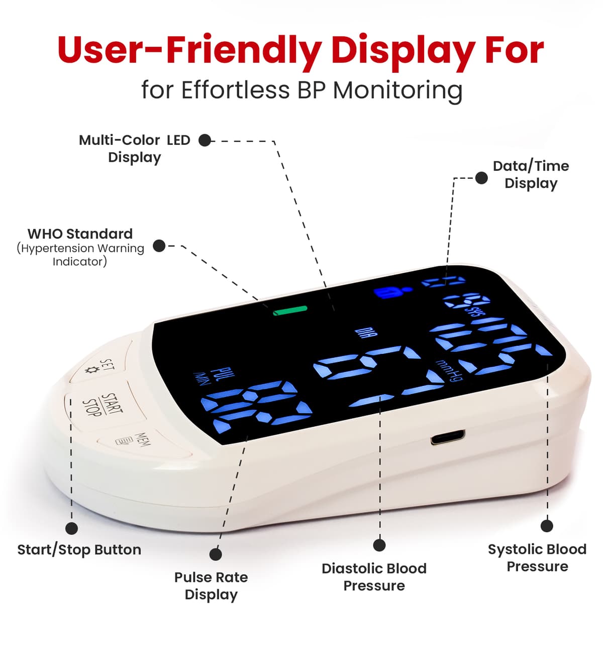 Ageasy Digital BP Monitor